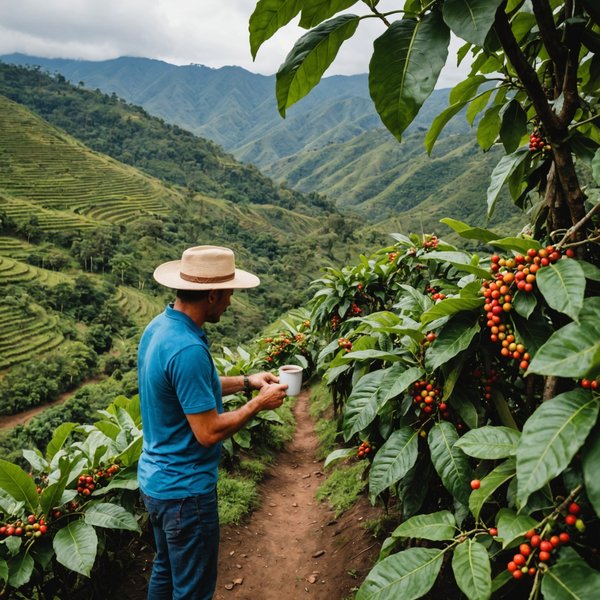 Comment organiser une visite des plantations de café en Colombie sans guide?