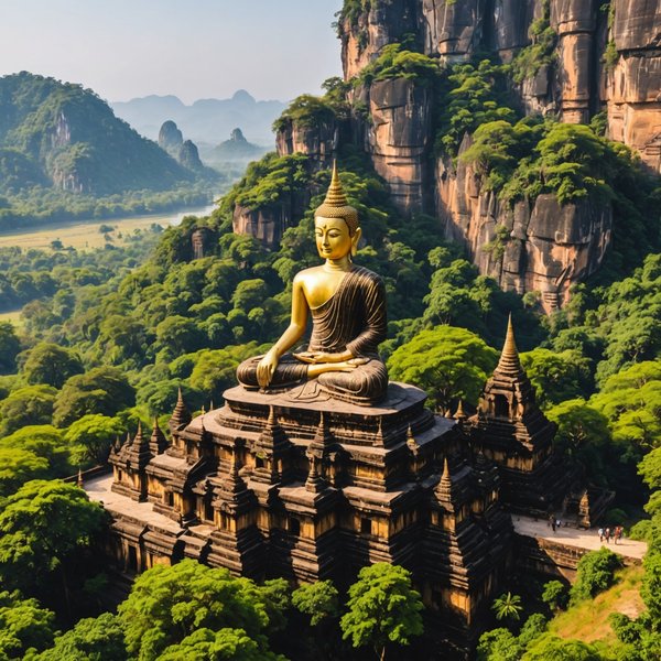 Comment choisir une croisière qui propose des excursions pour explorer les temples bouddhistes au Myanmar?