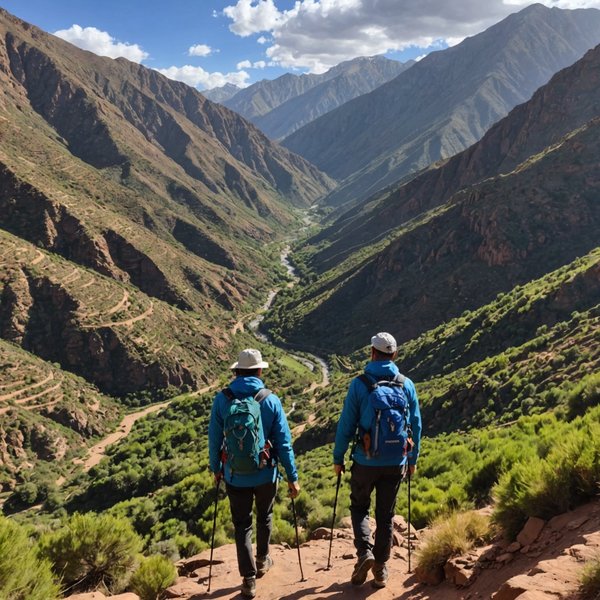 Quels sont les meilleurs itinéraires pour une randonnée dans les montagnes de l'Ourika, Maroc : équipements et conseils pratiques ?